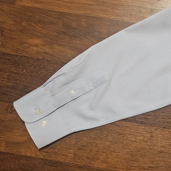 JONES NEW YORK mens long-sleeve dress shirt SIZE LARGE COLOR BLUE LL31 - Picture 13 of 16